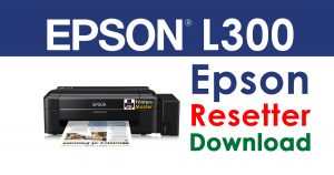 Epson L300 Resetter Adjustment Program Free Download