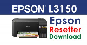Epson L3150 Resetter Adjustment Program Free Download