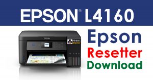 Epson EcoTank L4160 Resetter Adjustment Program Free Download