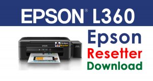 Epson L360 Resetter Adjustment Program Free Download