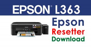 Epson L363 Resetter Adjustment Program Free Download