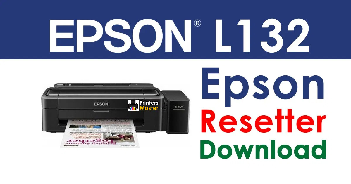 Epson EcoTank L132 Resetter Adjustment Program Free Download