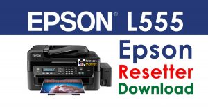 Epson EcoTank L555 Resetter Adjustment Program Free Download