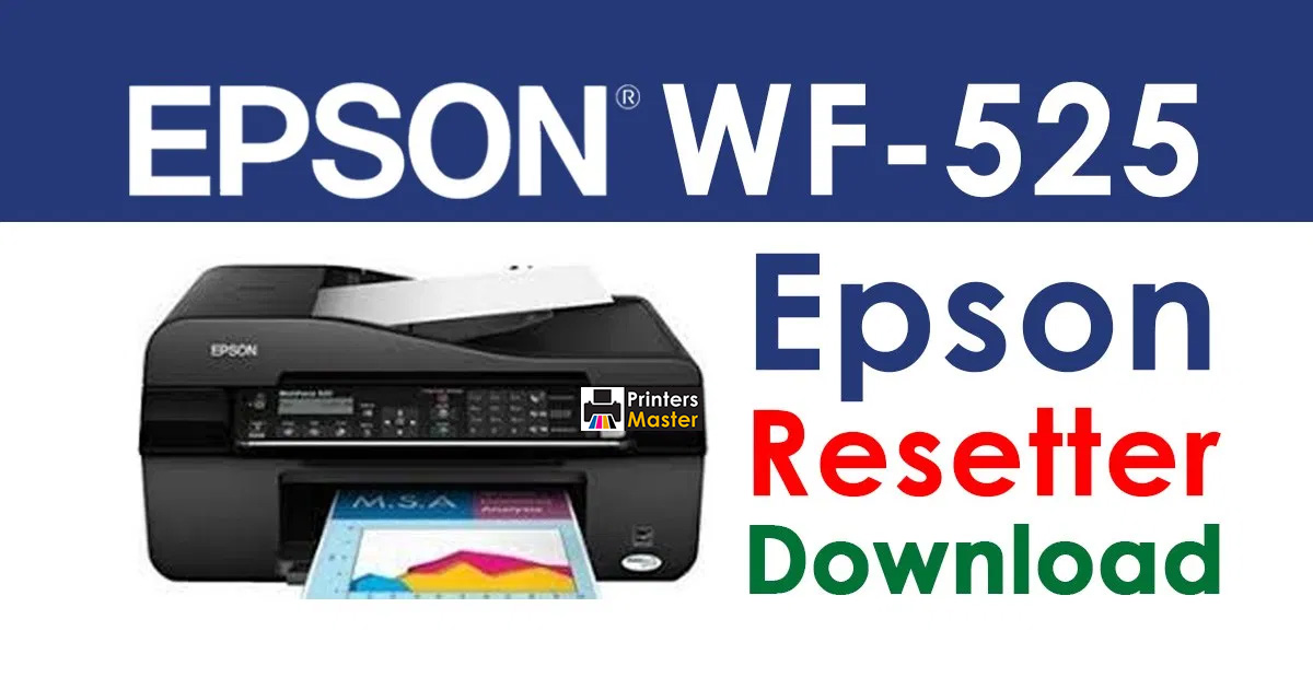 Epson WorkForce 525 Resetter Adjustment Program Download