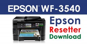 Epson WorkForce WF-3540 Resetter Adjustment Program Download