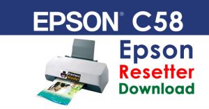 Epson Stylus C58 Resetter Adjustment Program Download