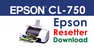 Epson Stylus CL750 Resetter Adjustment Program Free Download