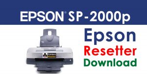 Epson Stylus Photo 2000P Resetter Adjustment Program Free Download