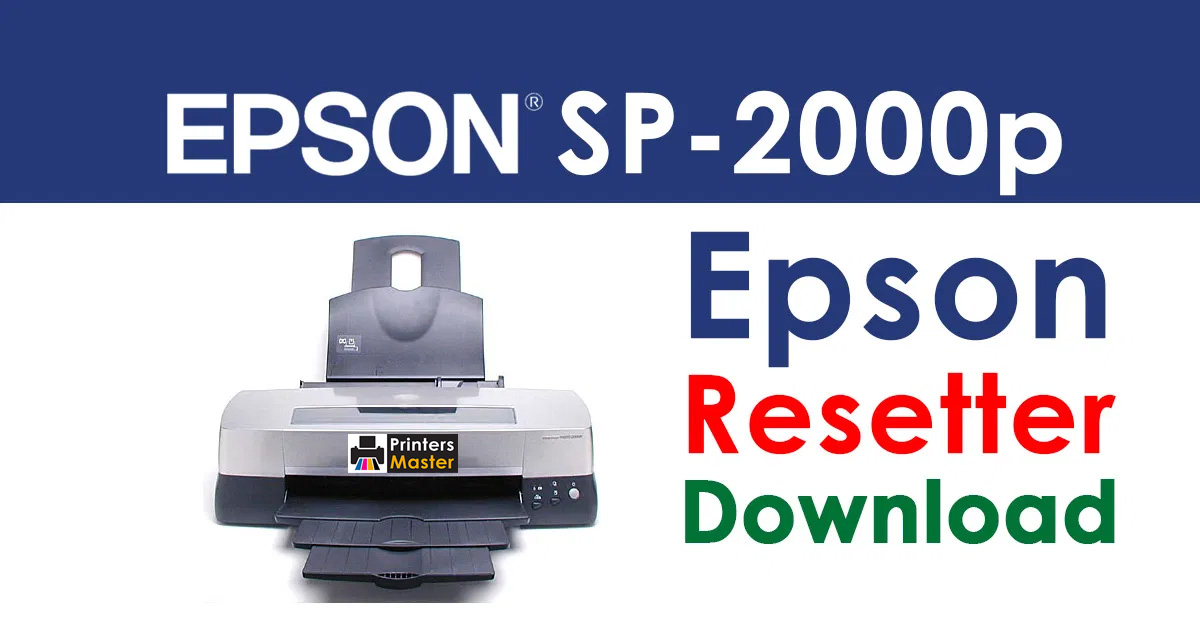 Epson Stylus Photo 2000P Resetter Adjustment Program Free Download