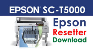 Epson SureColor SC-T5000 Resetter Adjustment Program Free Download